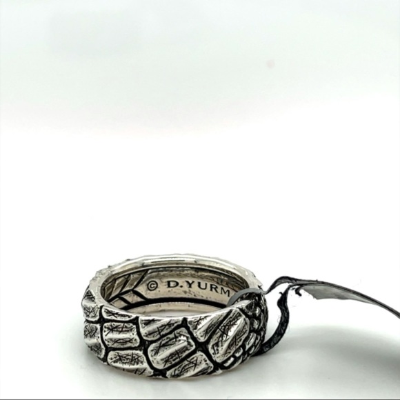 New David Yurman Naturals Gator Ring Men’s 925 Sterling Silver Size 9.5 - Picture 4 of 9